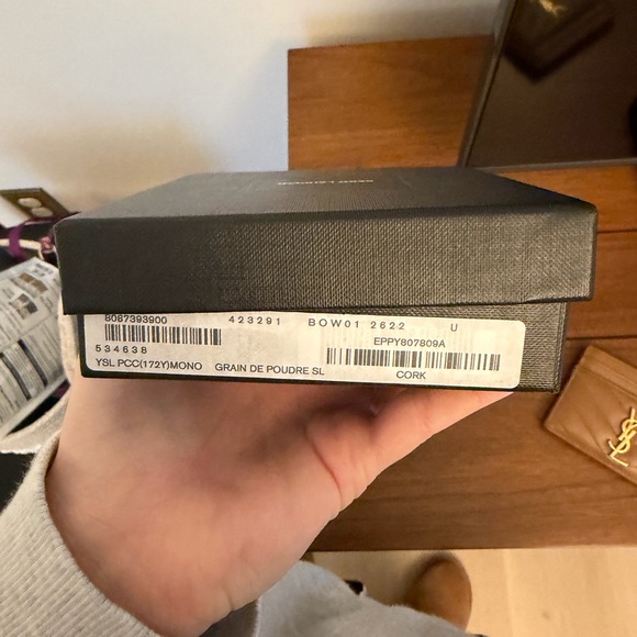 Saint Laurent Black Card Holder - Picture 8 of 8